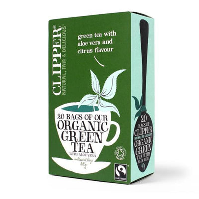 Clipper Green Tea & Aloe Vera - Organic 20 Bags