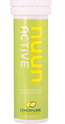 Nuuns Active Hydration Lemon Lime 10 Tablets