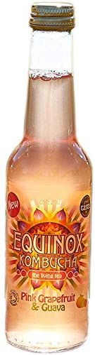 Equinox Kombucha Pink Grapefruit & Guava 275ml
