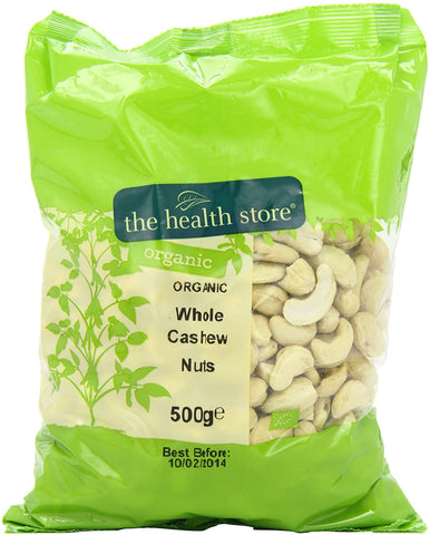 Ths Organic Nuts ths Organic Cashew Nuts Whole 500g