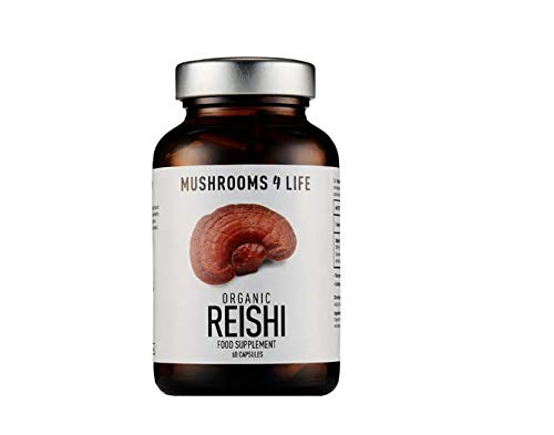 Mushrooms 4 Life Organic Reishi 60 Capsules