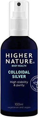 Higher Nature Active Colloidal Silver - High Stability 100ml
