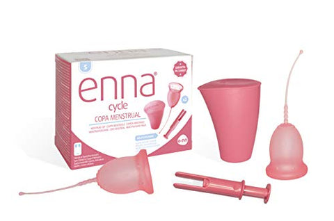 Enna Cup Twin Pack With Applicator - Small