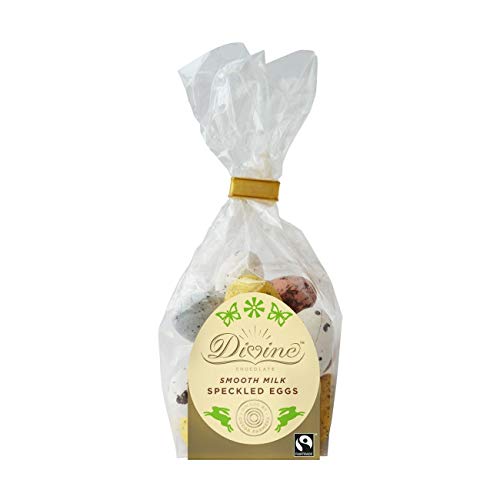 Divine Chocolate Fair Trade Speckled Mini Eggs 155g