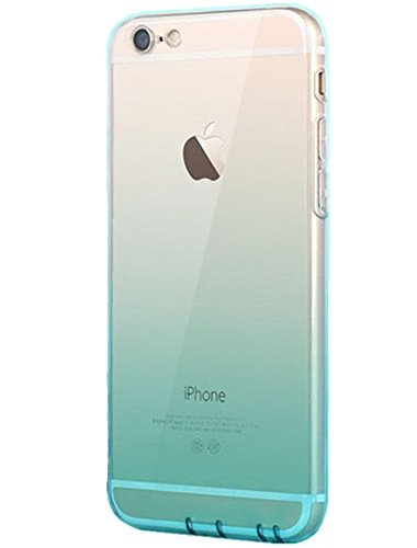 Flexible Soft Gradient Case For iPhone 7 - Lake Blue