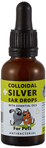 Natures Greatest Secret Colloidal Silver For Pets - Ear Drops 30ml
