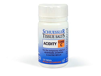 Schuessler Combination C Acidity 125 Tablets