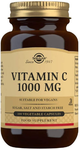 Vitamin C 1000 mg 100 Vegetable Capsules