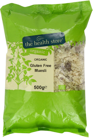Ths Organic Breakfast Cereals THS Organic Warming Muesli 500g (Pack of 6)
