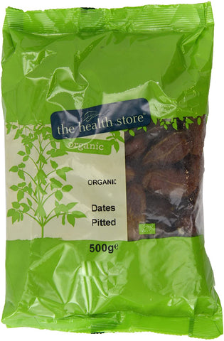 Ths Organic Fruits Dried ths Organic Dates Pitted 500g (Pack of 6)