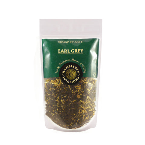 Hambleden Organic Earl Grey Black Loose Leaf Tea 55g (Pack of 6)
