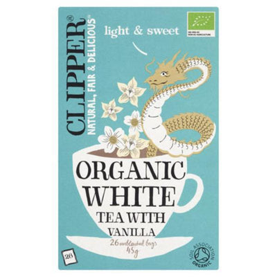 Clipper White Tea & Vanilla - Organic 25 Bags