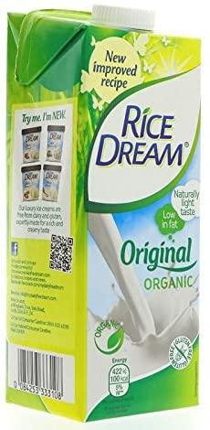 Rice Dream Original - Organic Drink 1Ltr (Pack of 12)