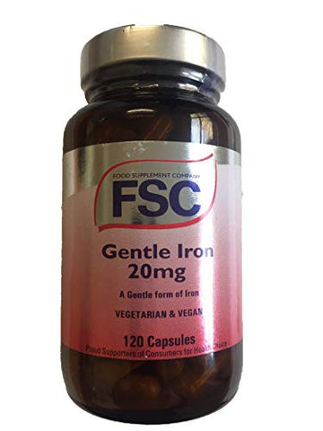FSC Gentle Iron 20mg 120 Capsules