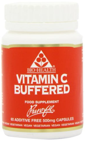 Bio-Health 500mg Buffered Vitamin C - Pack of 60 Capsules