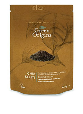 Green Origins Organic Raw Chia Seeds 225g