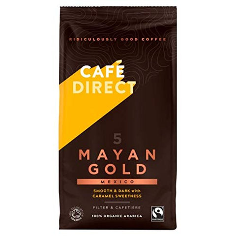 Cafe Direct - Fair Trade FT Mayan Gold Roast & Ground Coffee 227g