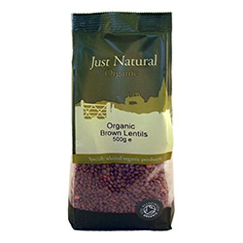 Just Natural Organic - Organic Brown Lentils 500g