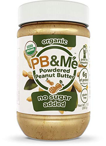 PB&Me Organic No Added Sugar Powdered Peanut Butter 200g