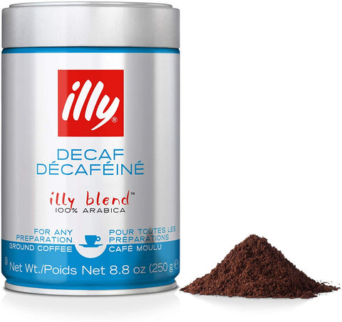 illy Coffee Ground Decaffeinated Coffee 250g