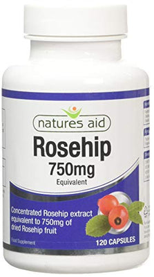 Natures Aid Rosehip Vegicaps 750mg Pack of 120