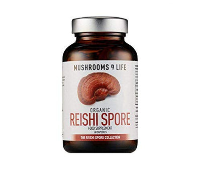 Mushrooms 4 Life Organic Reishi Spore 60 Capsules