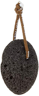 Eco Bath Natural Black Pumice Stone With Rope