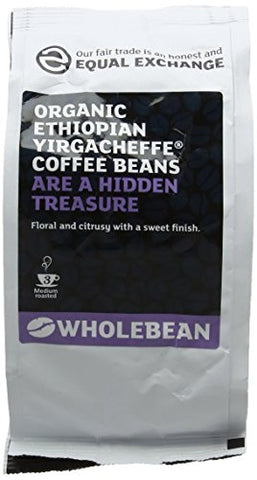 Equal Exchange Ethiopian Yirgacheffe Coffee Beans 227g