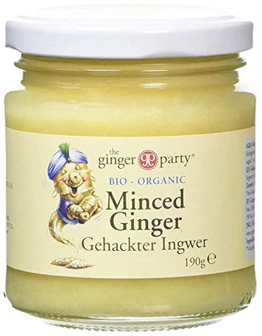 The Ginger Party Organic Minced Ginger 190g