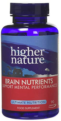 Higher Nature Premium Naturals Advanced Brain Nutrients 90 caps