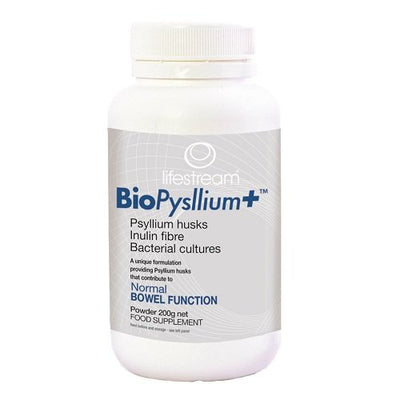 Lifestream BioPsyllium+  200g Powder