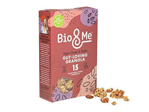 Bio&Me Super Seedy & Nutty Gut Loving Granola 360g (Pack of 2)