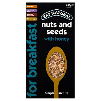 Eat Natural Nuts Seeds & Honey Granola 450g