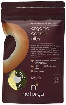 Naturya Organic Cocoa Nibs 125g