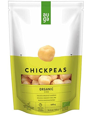 Auga Organic Chick Peas in Brine 400g