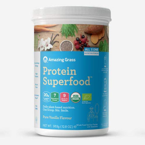Amazing Grass Protein Superfood - Pure Vanilla 341g