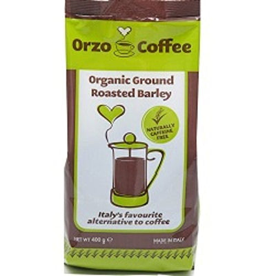 Orzo Coffee Ground Roasted - Organic Ground Roasted Barley 400g