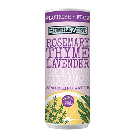Bumblezest Flourish & Flow Sparkling Rosemary & Thyme 250ml