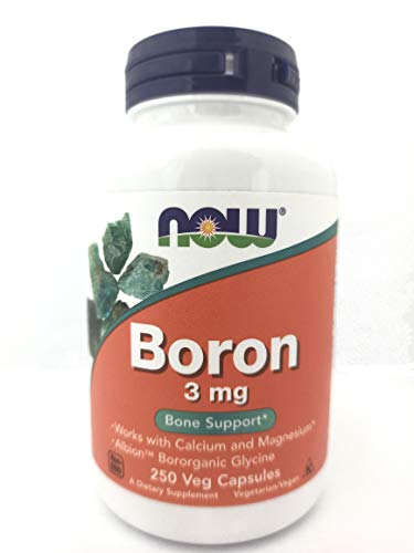 NOW Foods Boron, 3mg 250 caps