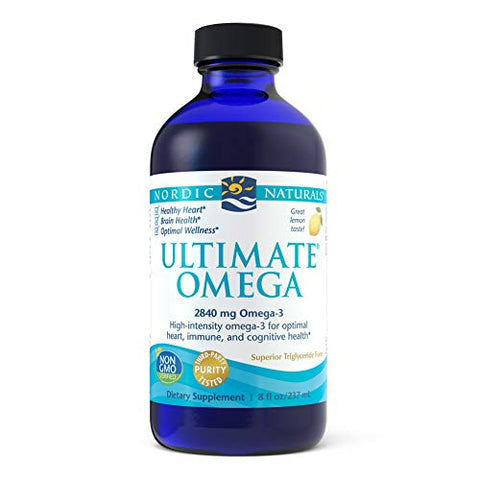 Nordic Natural Ultimate Omega, 2840mg Lemon Flavor - 237 ml.