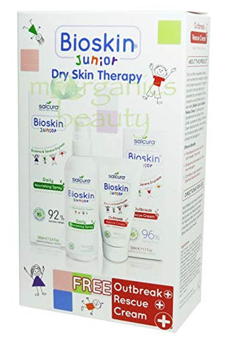 Salcura Bioskin Junior Dry Skin Tharapy Nourishing Spray & FREE Rescue Cream