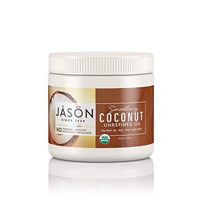 Jasons Natural Smoothing Coconut Oil Skin/Hair/Nails 443ml