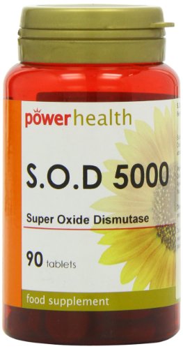 Power Health S.O.D. 5000 (Super Oxide Dismutase) 90s Tabs