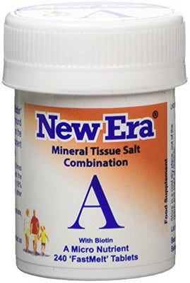 New Era Mineral Cell Salt Combination A for Sciatica, Neuralgia & Neuritis 240 Tablet