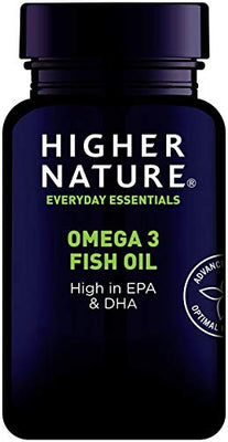 Higher Nature Omega 3 Fish Oil - Pack of 180 Capsules