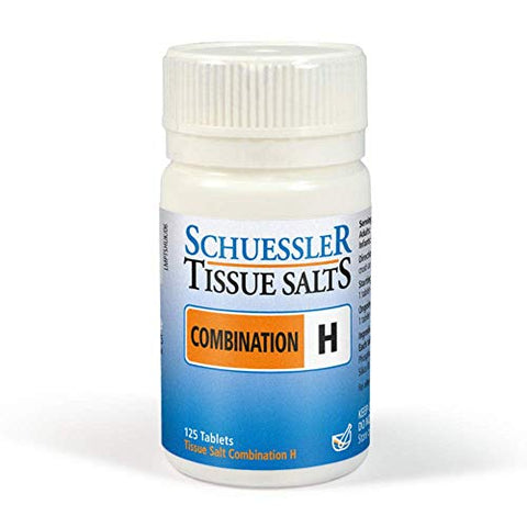 Schuessler Combination H Tissue Salts Tablets 125 Tablets