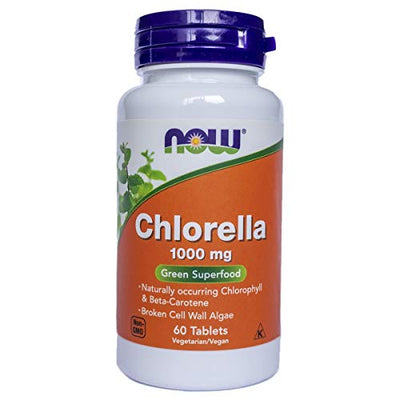 NOW Foods Chlorella, 1000mg 60 tabs