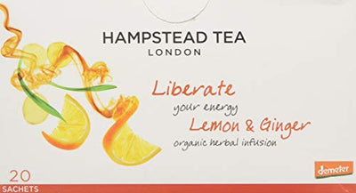 Hampstead Tea Organic Lemon Ginger Tea 30g