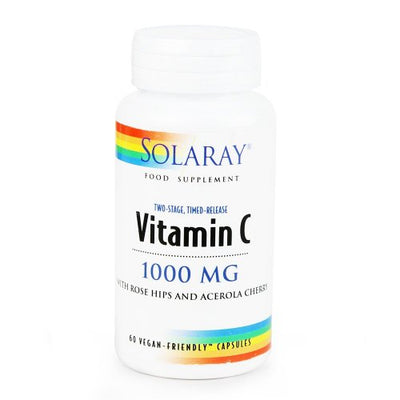 Solaray Vitamin C 1000mg Time Release 60 capsule