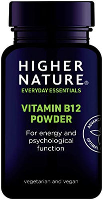 Higher Nature Sublingual Vitamin B12 200µg, High Potency 30g pdr